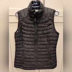 Columbia White-out vest.